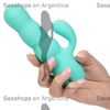 Vibrador con movimiento y carga usb